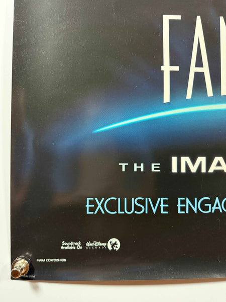 FANTASIA '2000' 2000 Original IMAX Movie Poster 27x40 Rolled Disney Exclusive Engagement