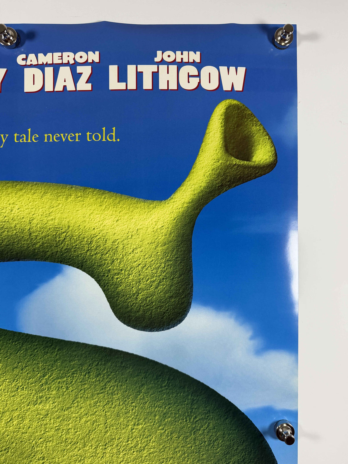 SHREK 2001 Original Movie Poster Style A 27x40 Rolled DreamWorks Mike Myers Eddie Murphy
