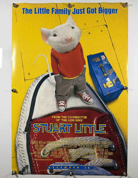 STUART LITTLE 1999 Original Advance Movie Poster 27x40 Rolled Columbia Pictures Mouse
