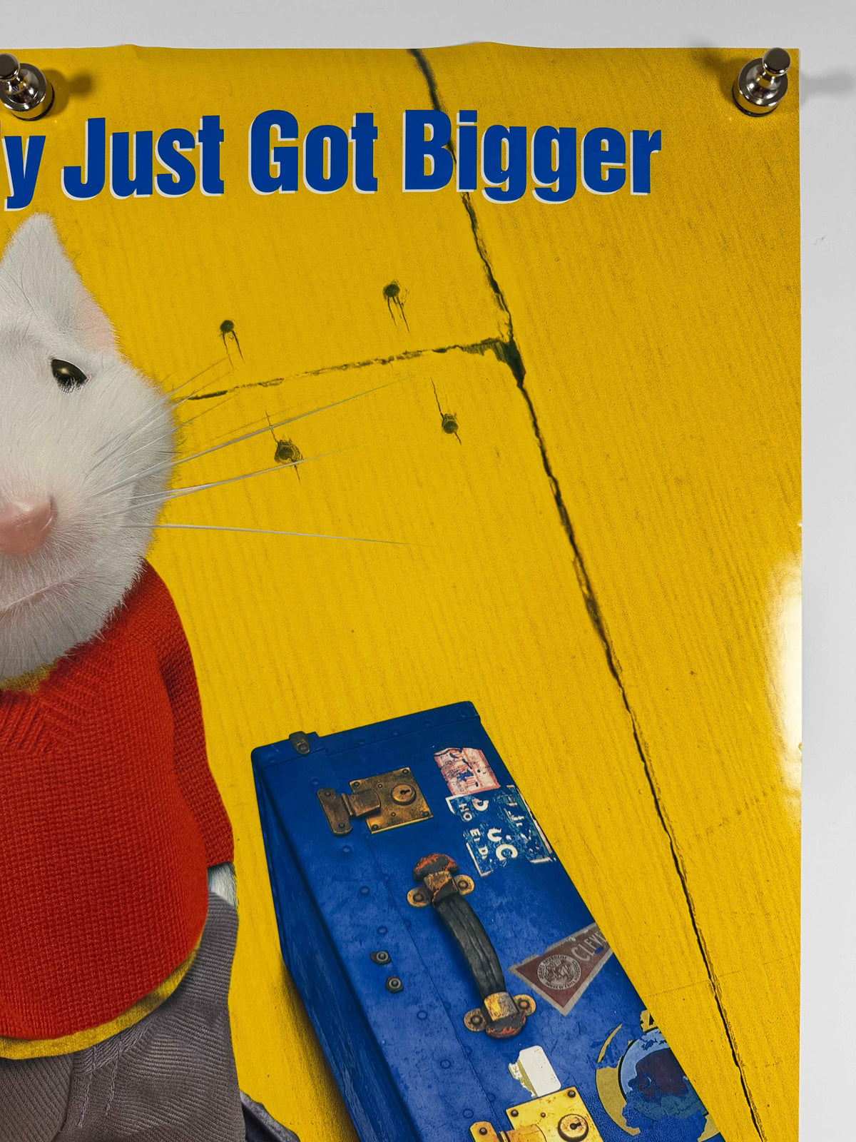 STUART LITTLE 1999 Original Advance Movie Poster 27x40 Rolled Columbia Pictures Mouse