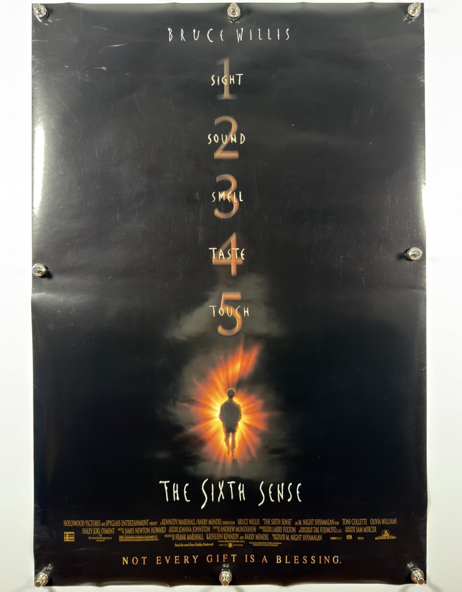 THE SIXTH SENSE 1999 Original Movie Poster Style A 27x40 Rolled Bruce Willis Haley Joel Osment