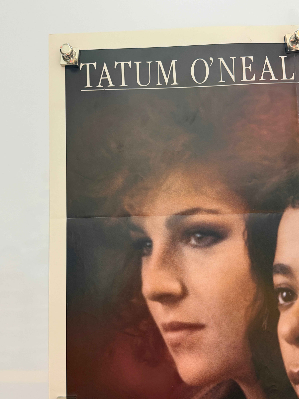 CERTAIN FURY 1985 Original Movie Poster 27x41 SS Tatum O'Neal