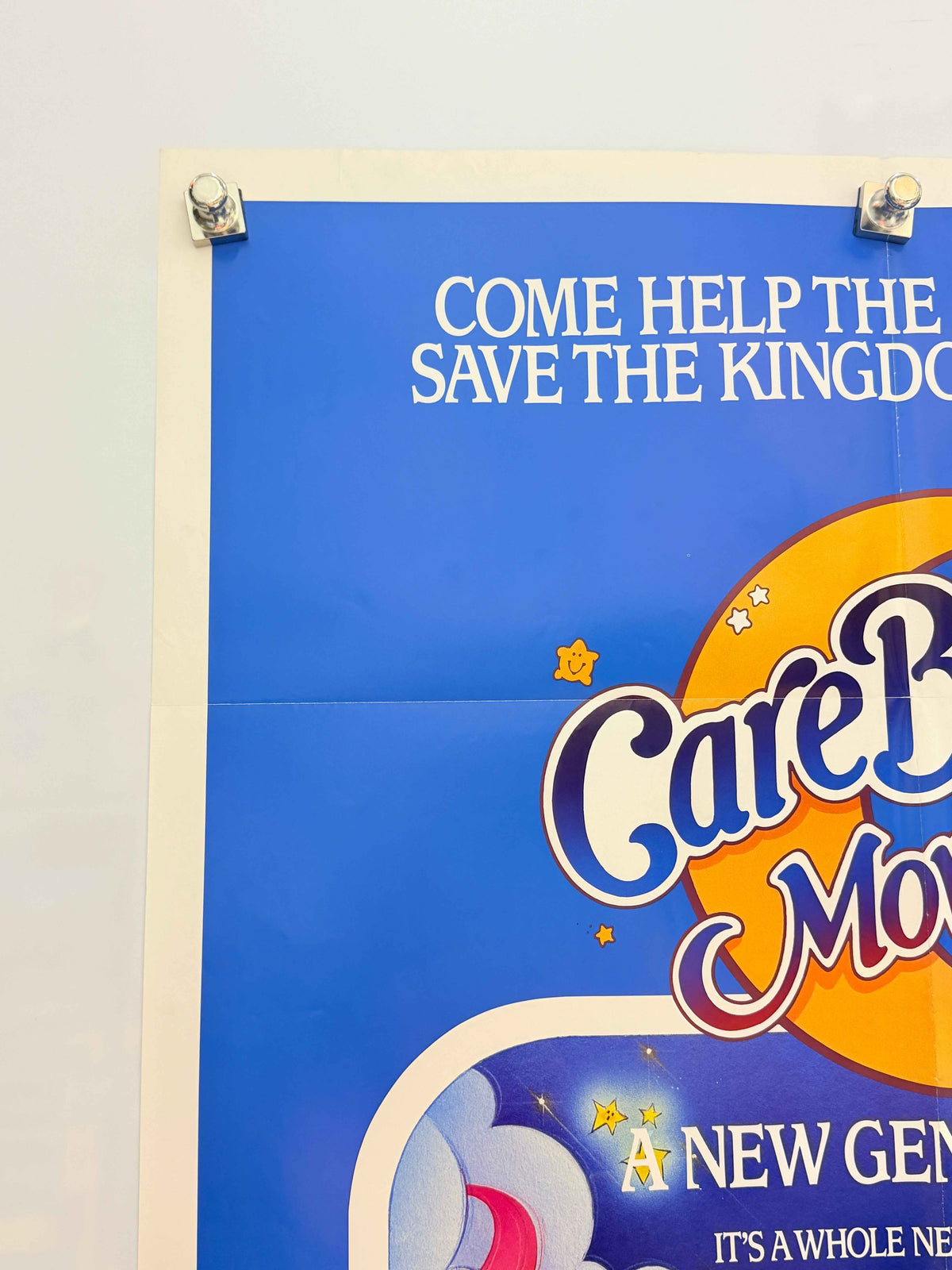 CARE BEARS MOVIE II: A NEW GENERATION 1986 Original Movie Poster 27x41 SS Care Bears