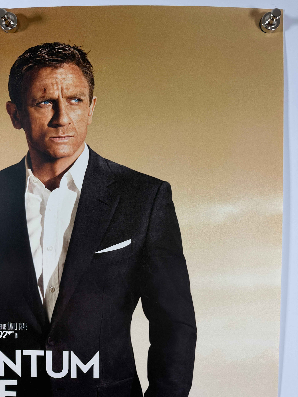 *NEW* QUANTUM OF SOLACE 2008 Style B Original Advance Movie Poster 27x40 DS Rolled Daniel Craig James Bond 007