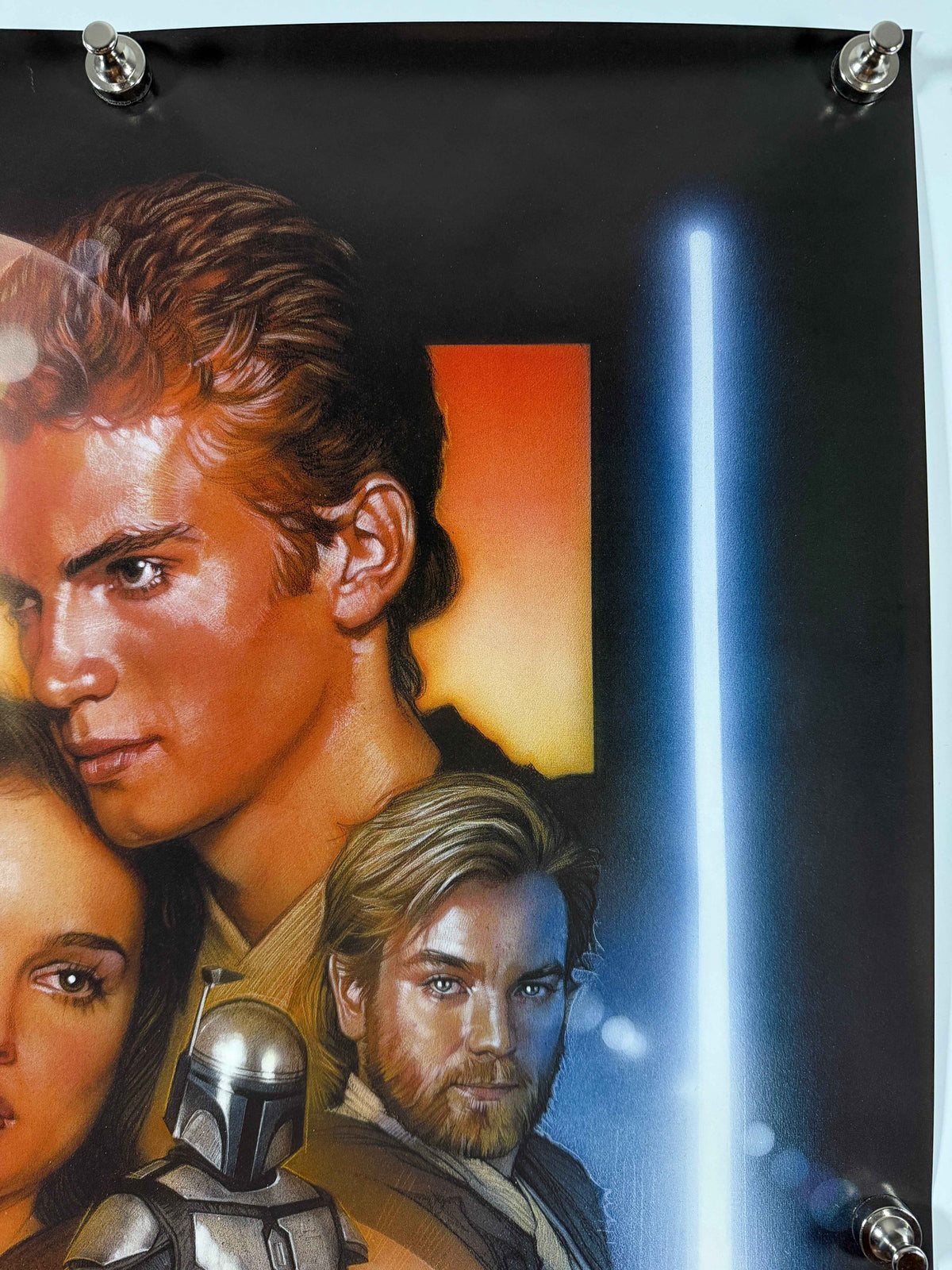 STAR WARS EPISODE II ATTACK OF THE CLONES 2002 Reproduction Promo Poster 24x36 SS Rolled