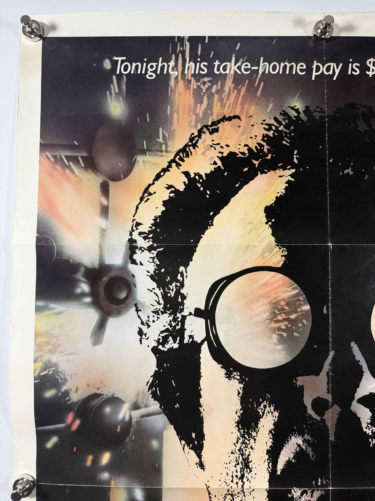 THIEF 1981 Original Movie Poster 27x41 SS Folded Now Rolled James Caan Michael Mann