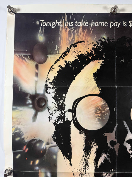 THIEF 1981 Original Movie Poster 27x41 SS Folded Now Rolled James Caan Michael Mann