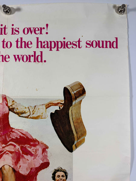 THE SOUND OF MUSIC 1973 Original Movie Poster 27x41 SS Folded Now Rolled Julie Andrews Christopher Plummer