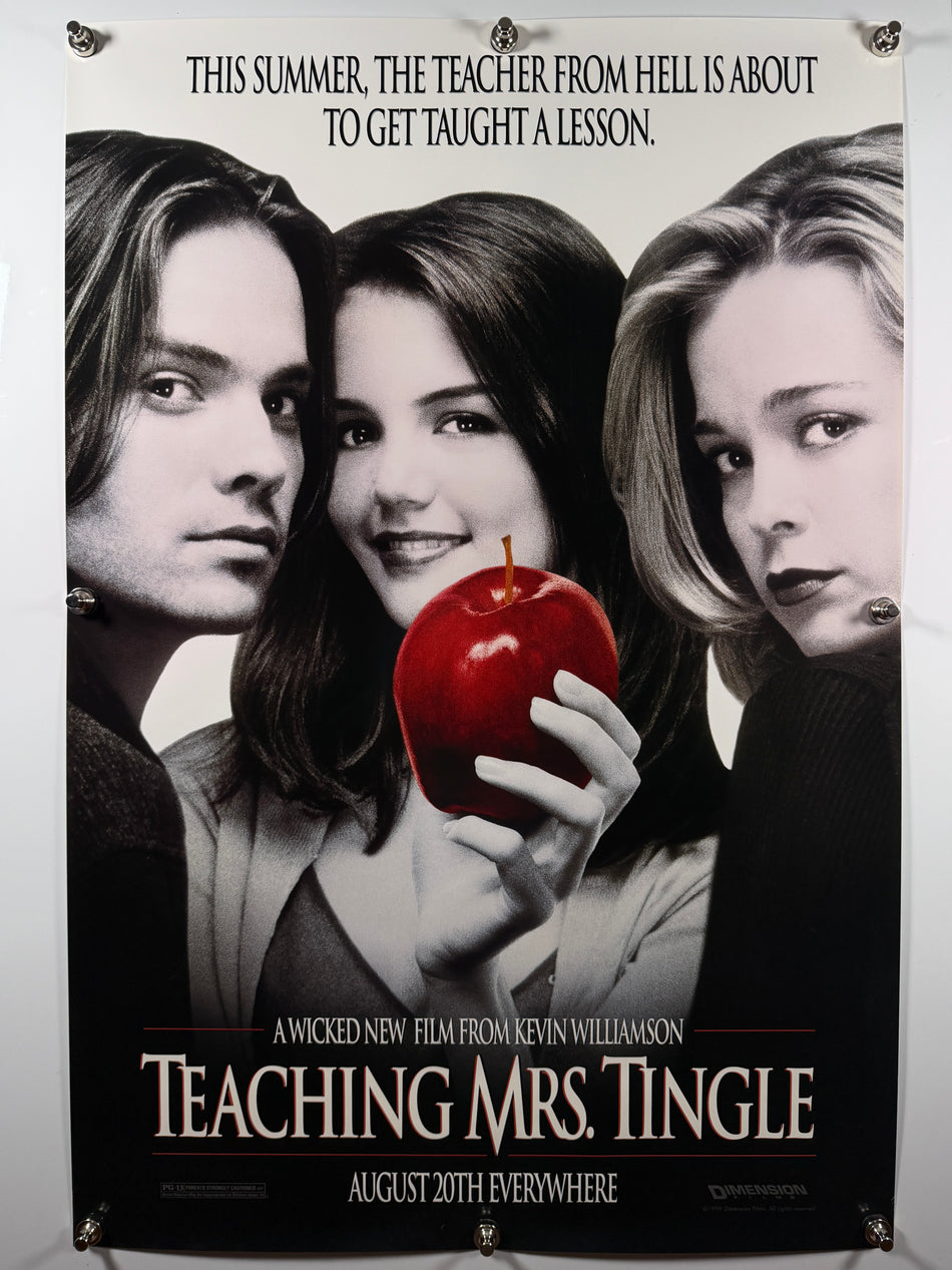 TEACHING MRS. TINGLE 1999 Original Movie Poster 27x40 SS Rolled Katie Holmes