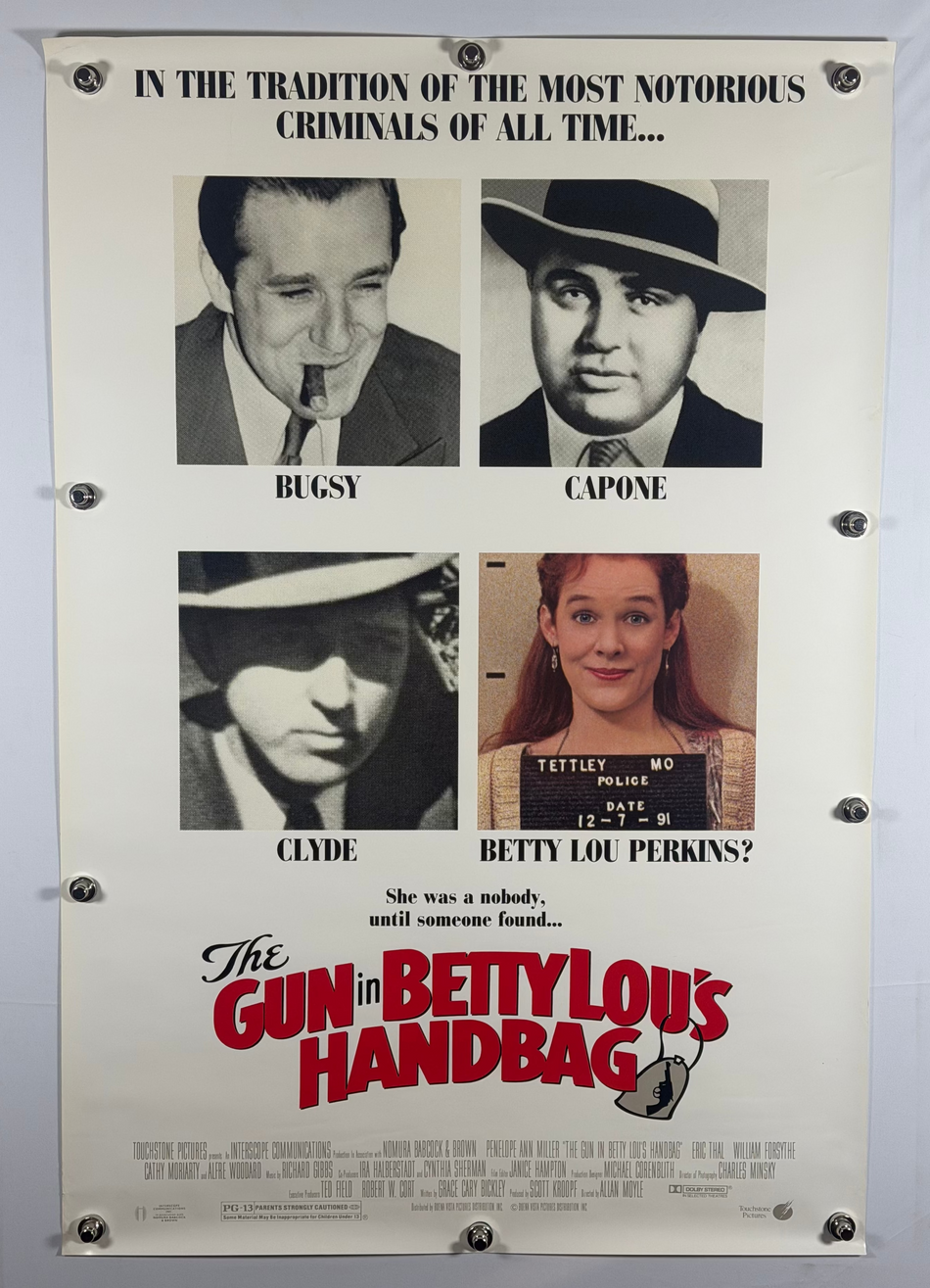 THE GUN IN BETTY LOU'S HANDBAG 1992 Original Movie Poster 27x40 SS Rolled Penelope Ann Miller - Joe's Geek VLT