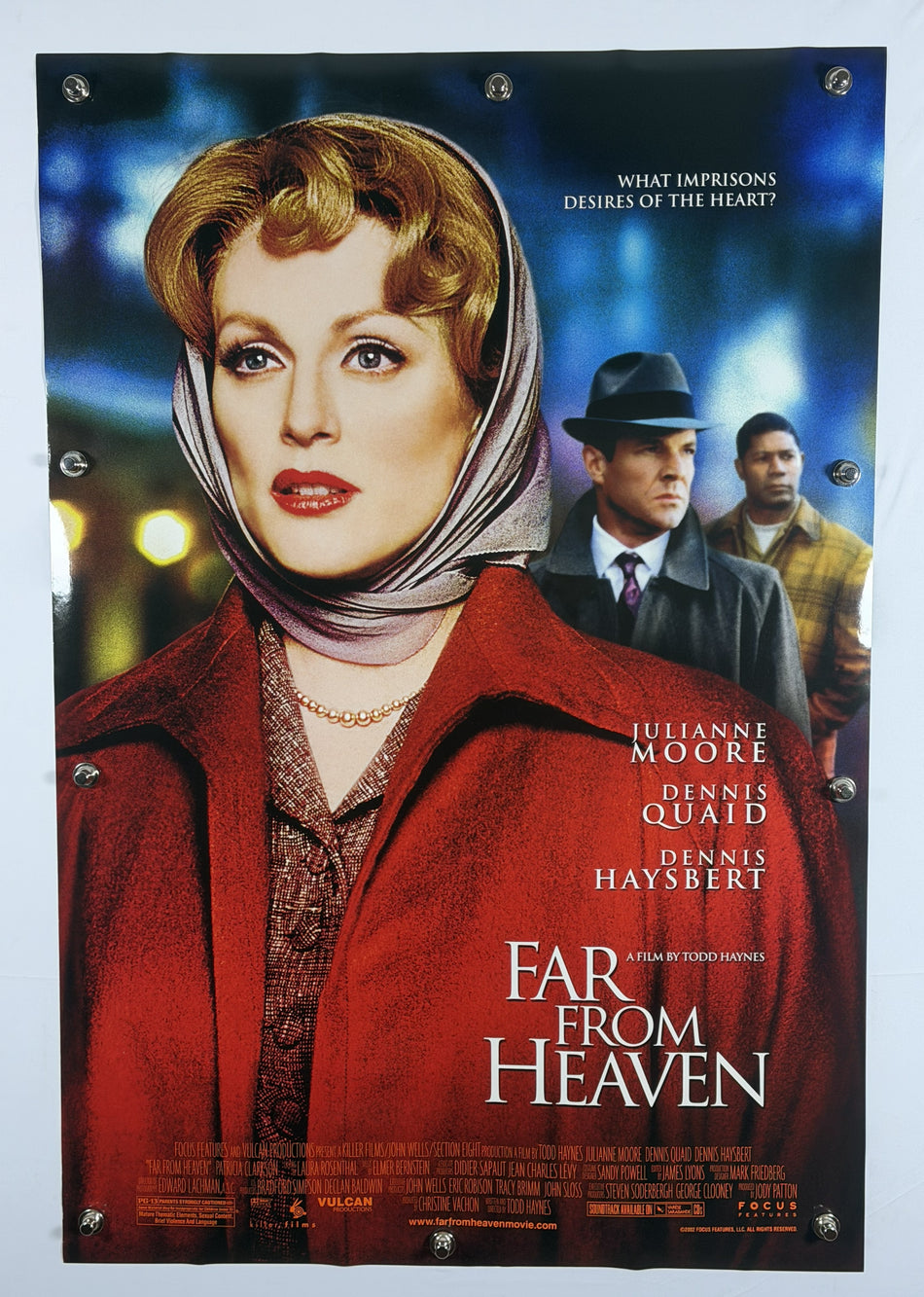 FAR FROM HEAVEN 2002 Original Movie Poster 27x40 DS Rolled Julianne Moore - Joe's Geek VLT