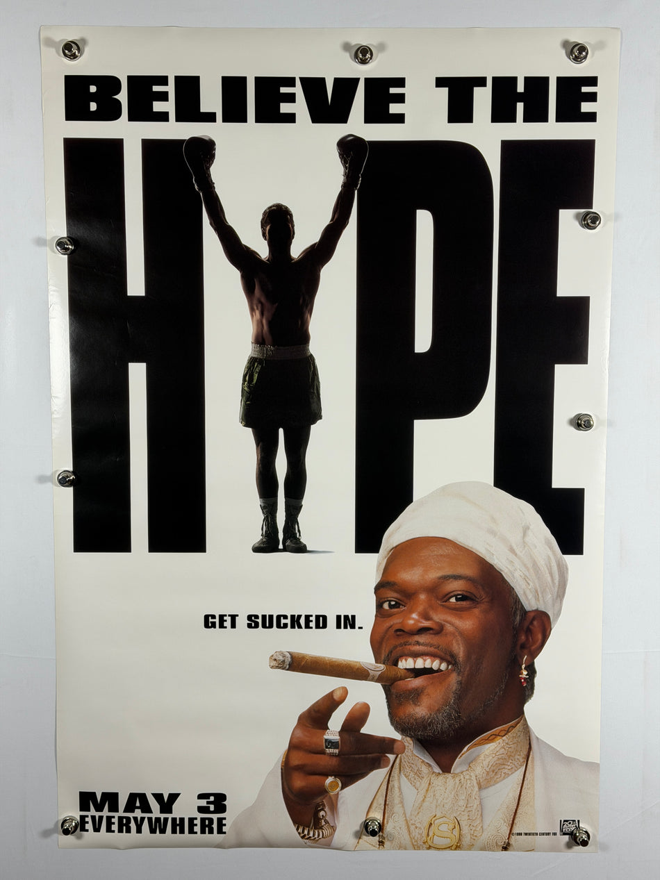 THE GREAT WHITE HYPE 1996 Original Movie Poster 27x40 SS Rolled Believe the Hype Teaser Samuel L. Jackson - Joe's Geek VLT
