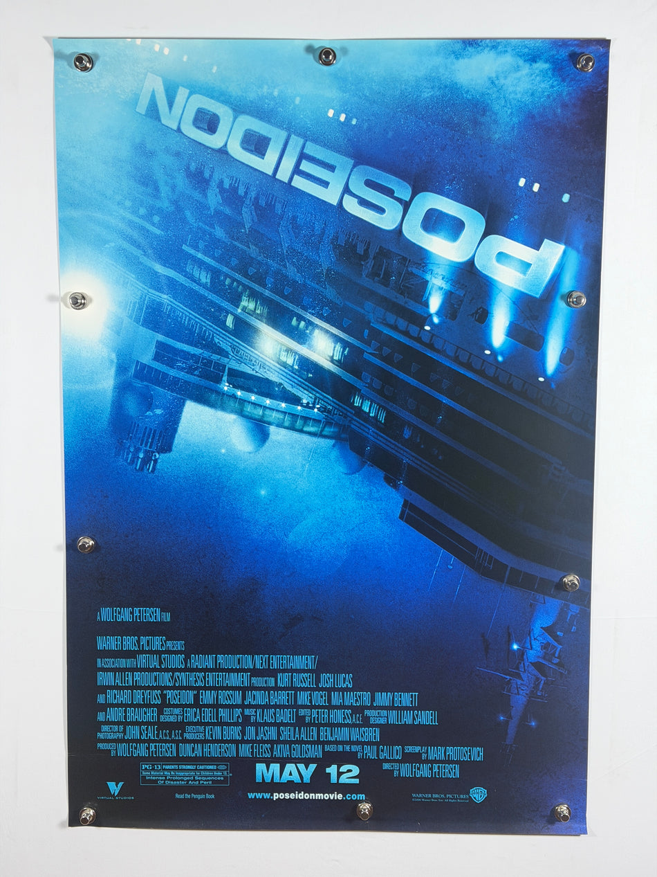 POSEIDON 2006 Original Movie Poster 27x40 DS Rolled Kurt Russell - Joe's Geek VLT