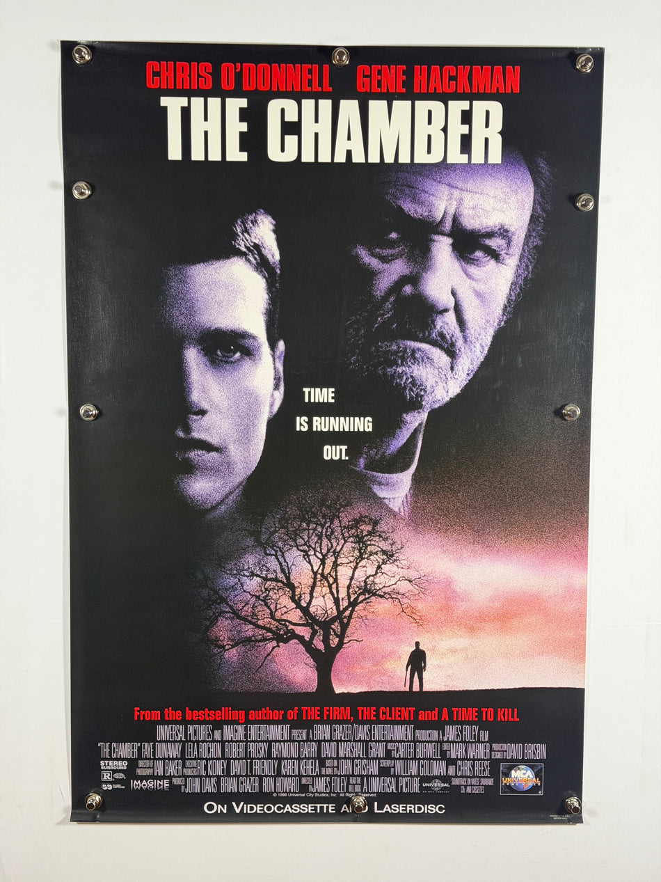 THE CHAMBER 1996 Original Movie Poster 27x40 SS Rolled Video Promo Gene Hackman - Joe's Geek VLT