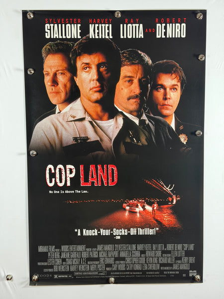COP LAND 1997 Original Movie Poster 27x40 SS Rolled Sylvester Stallone Robert De Niro - Joe's Geek VLT