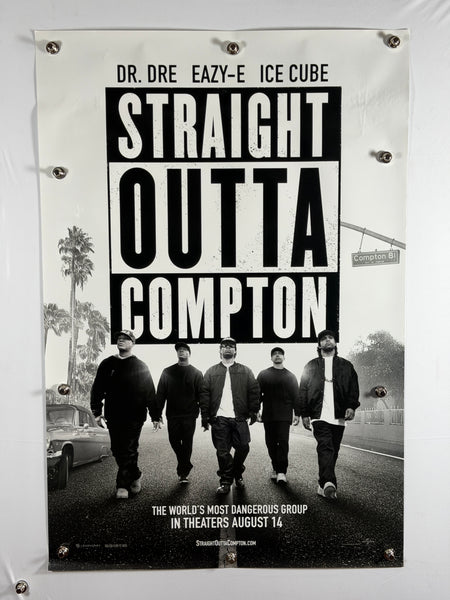STRAIGHT OUTTA COMPTON 2015 Original Movie Poster 27x40 DS Rolled N.W.A. - Joe's Geek VLT
