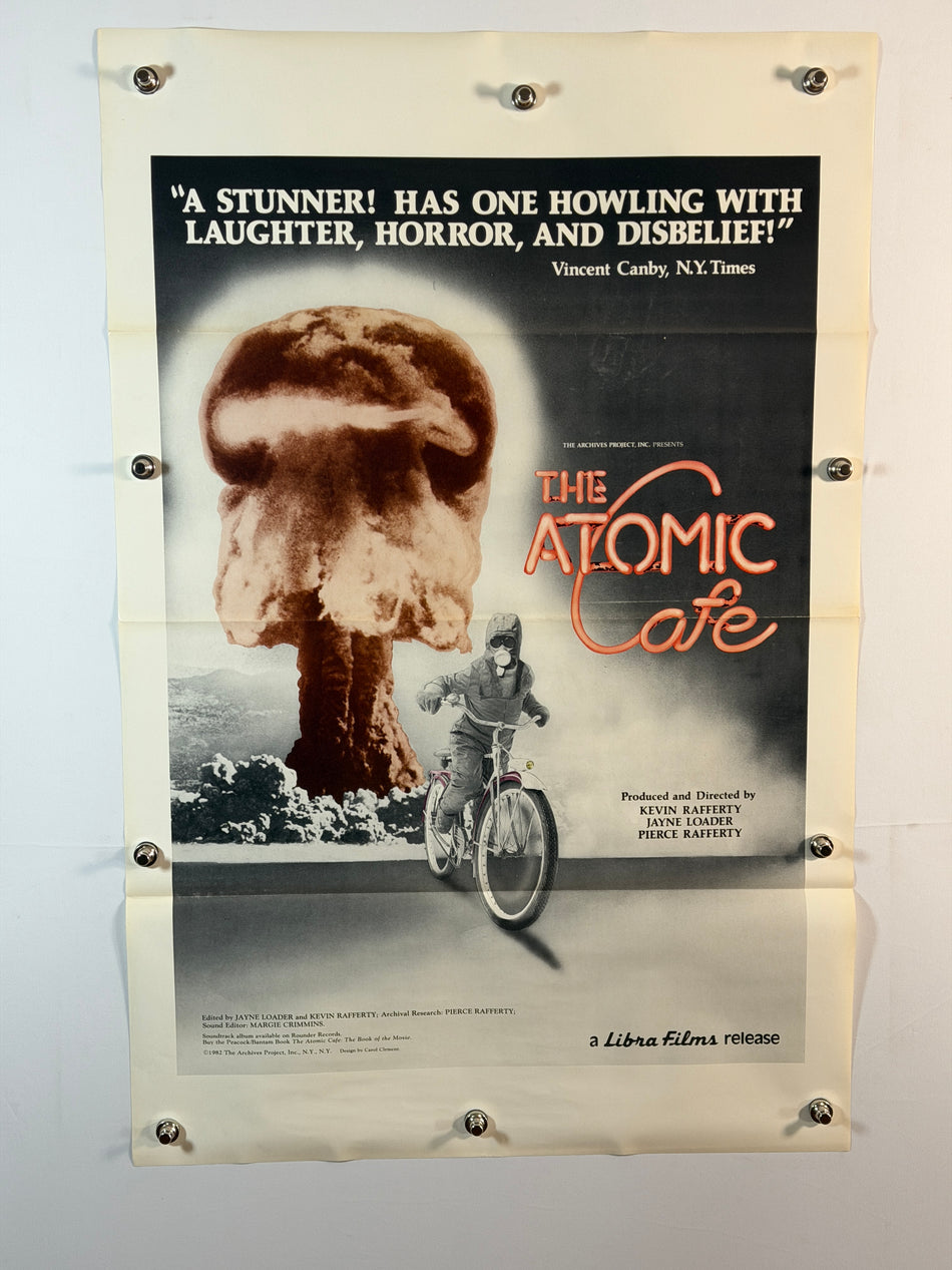 THE ATOMIC CAFE 1982 Original Movie Poster 27x41 SS Rolled Documentary - Joe's Geek VLT