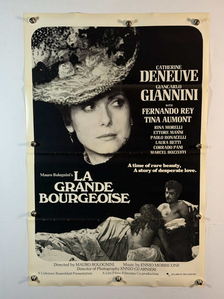 LA GRANDE BOURGEOISE 1977 Original Movie Poster 27x41 SS Rolled Catherine Deneuve - Joe's Geek VLT