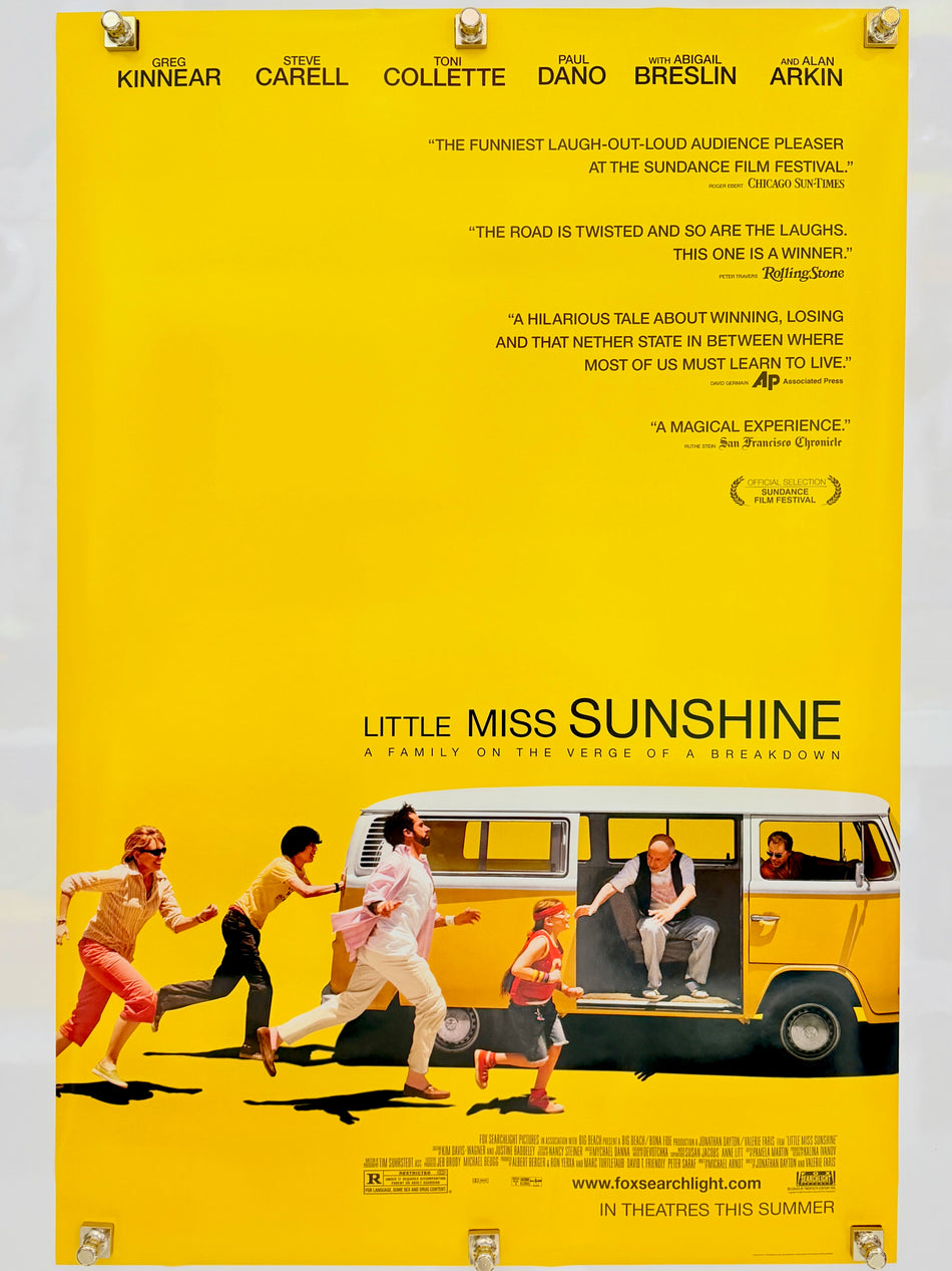 Little Miss Sunshine (2006) Original Movie Poster DS 27x40 Abigail Breslin Steve Carell