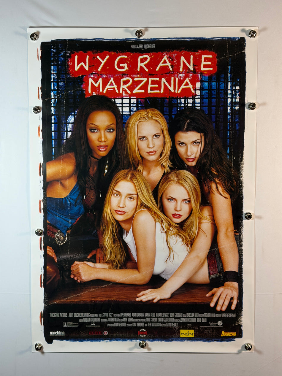 COYOTE UGLY (WYGRANE MARZENIA) 2000 Original Polish Movie Poster 27x39 SS Rolled Tyra Banks Piper Perabo - Joe's Geek VLT