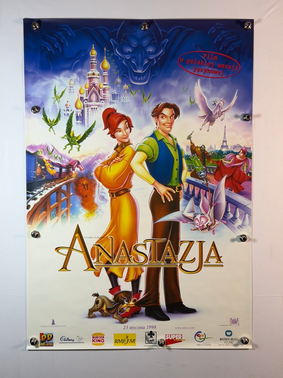 ANASTASIA (ANASTAZJA) 1997 Original Polish Movie Poster 27x39 SS Rolled Meg Ryan John Cusack