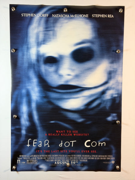FEARDOTCOM 2002 Original Movie Poster 27x40 DS Rolled Stephen Dorff - Joe's Geek VLT