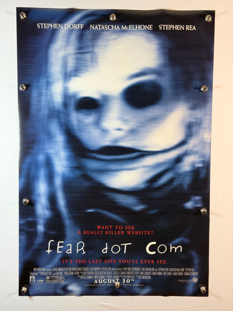 FEARDOTCOM 2002 Original Movie Poster 27x40 DS Rolled Stephen Dorff - Joe's Geek VLT