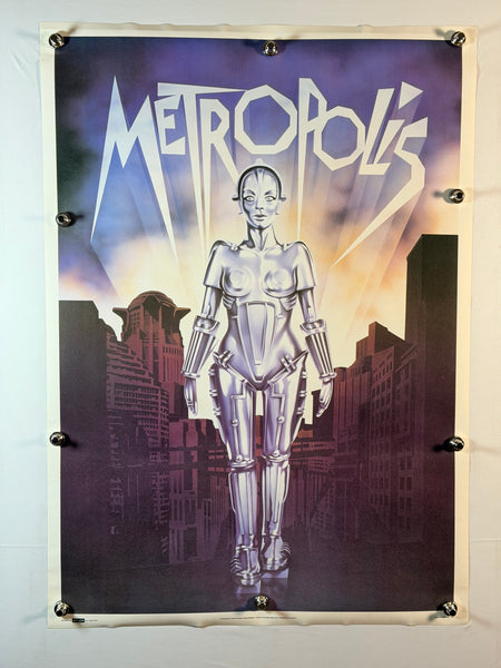 METROPOLIS 1927 1994 Splash UK Poster 25x35 SS Rolled Robot Art Fritz Lang - Joe's Geek VLT