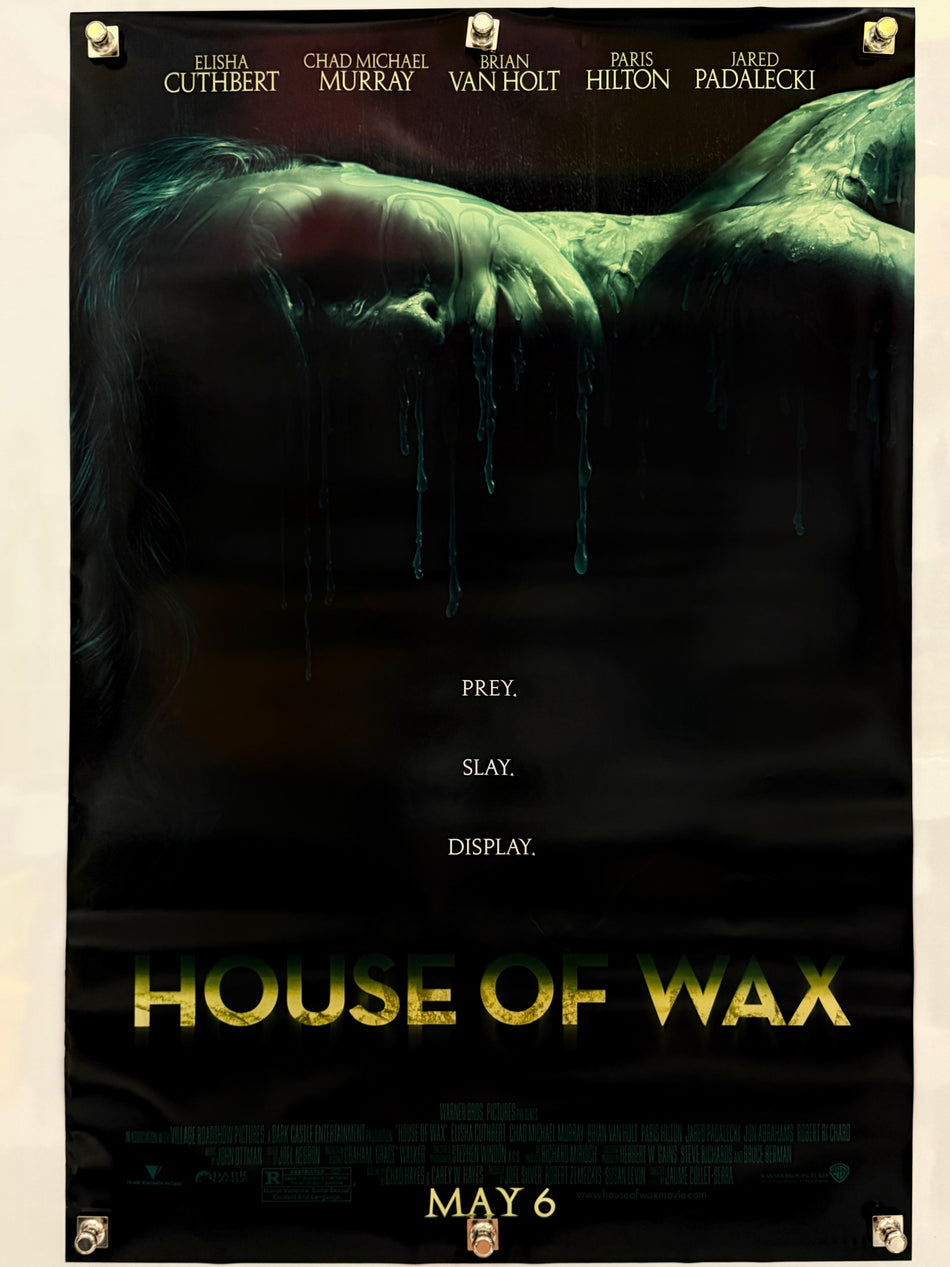 House of Wax (2005) Original Movie Poster 27x40 Paris Hilton