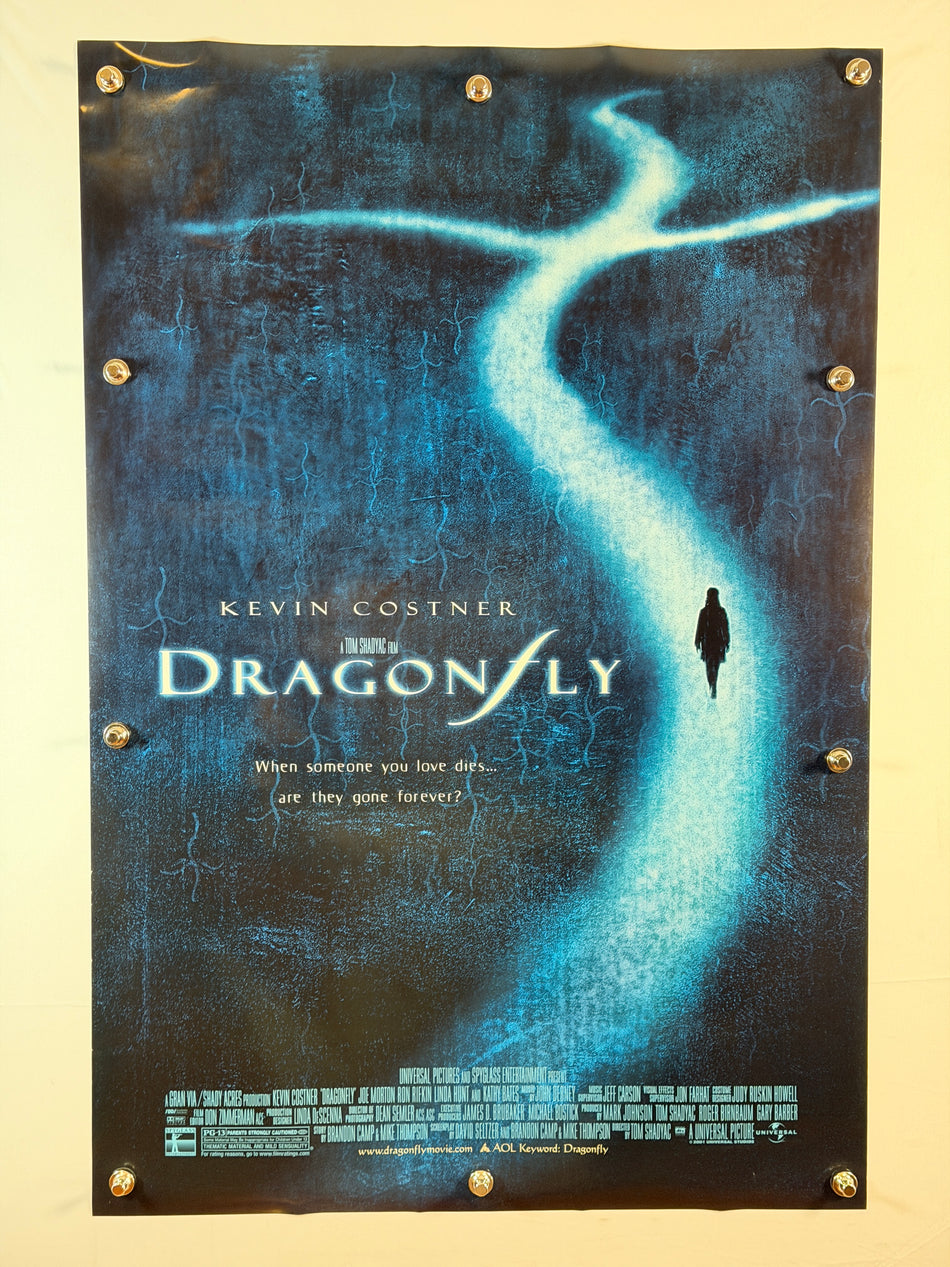 DRAGONFLY 2002 Original Movie Poster 27x40 DS Rolled Kevin Costner - Joe's Geek VLT