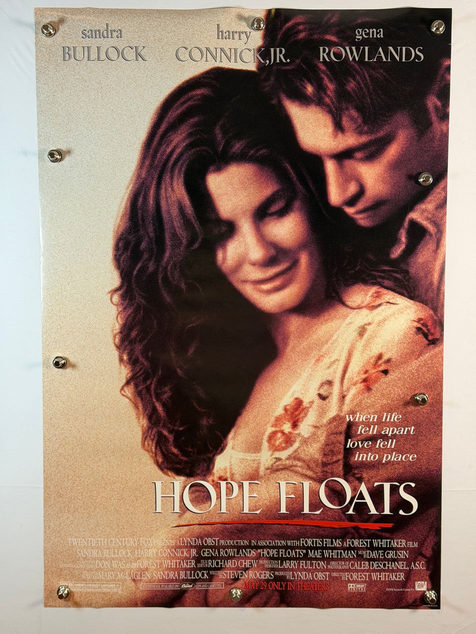 HOPE FLOATS 1998 Original Movie Poster 27x40 DS Rolled Sandra Bullock - Joe's Geek VLT