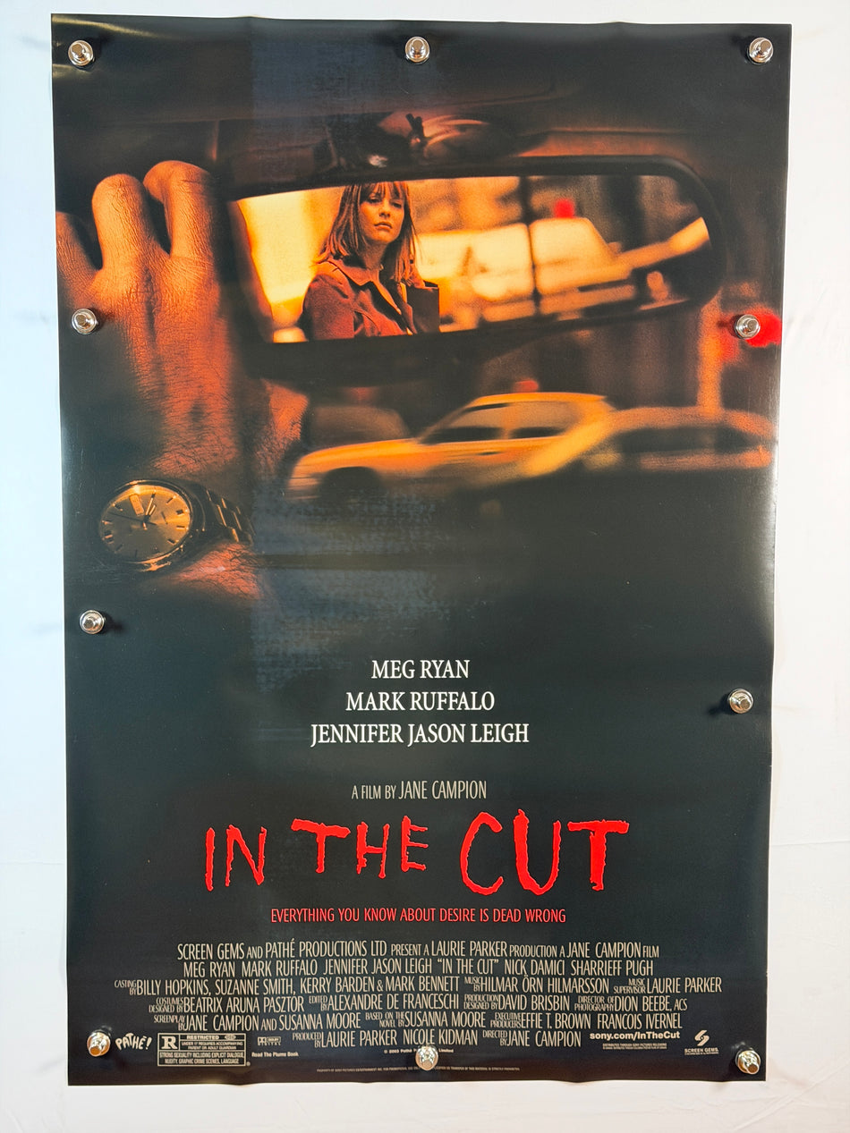 IN THE CUT 2003 Original Movie Poster 27x40 DS Rolled Meg Ryan Mark Ruffalo - Joe's Geek VLT