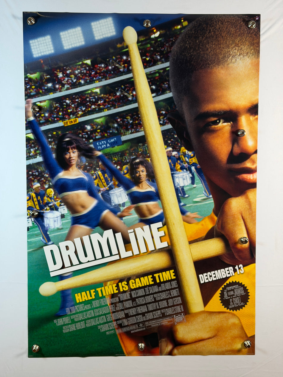 DRUMLINE 2002 Original Movie Poster 27x40 DS Rolled Nick Cannon - Joe's Geek VLT