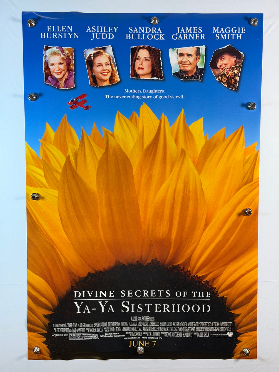 DIVINE SECRETS OF THE YA-YA SISTERHOOD 2002 Original Movie Poster 27x40 DS Rolled Sandra Bullock - Joe's Geek VLT