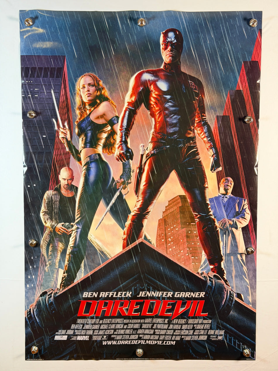 DAREDEVIL 2003 Original Movie Poster 27x40 DS Rolled Ben Affleck - Joe's Geek VLT