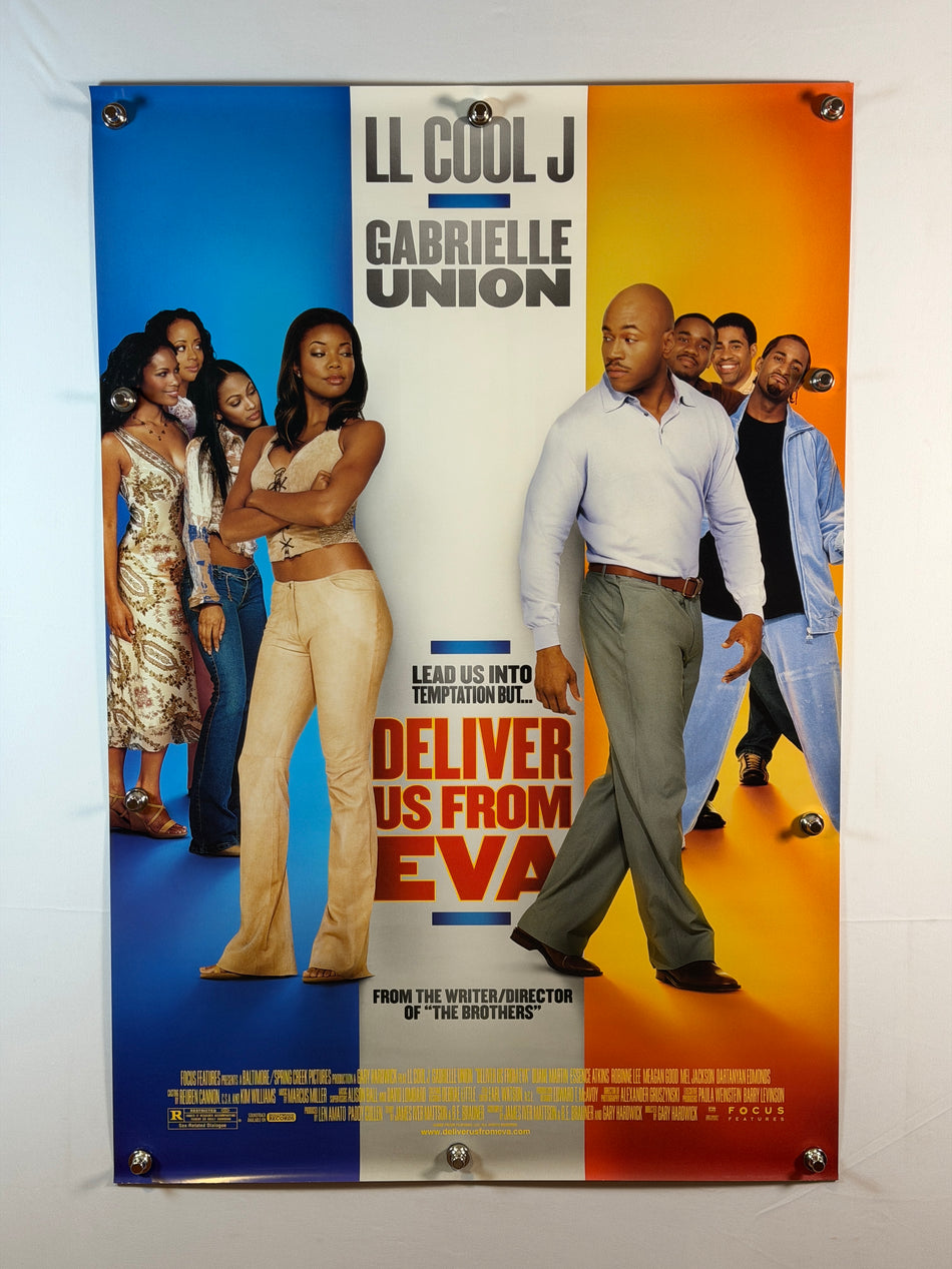 DELIVER US FROM EVA 2003 Original Movie Poster 27x40 DS Rolled Gabrielle Union LL Cool J - Joe's Geek VLT