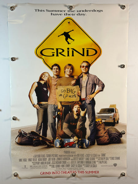 GRIND 2003 Original Movie Poster 27x40 DS Rolled Mike Vogel Adam Brody - Joe's Geek VLT
