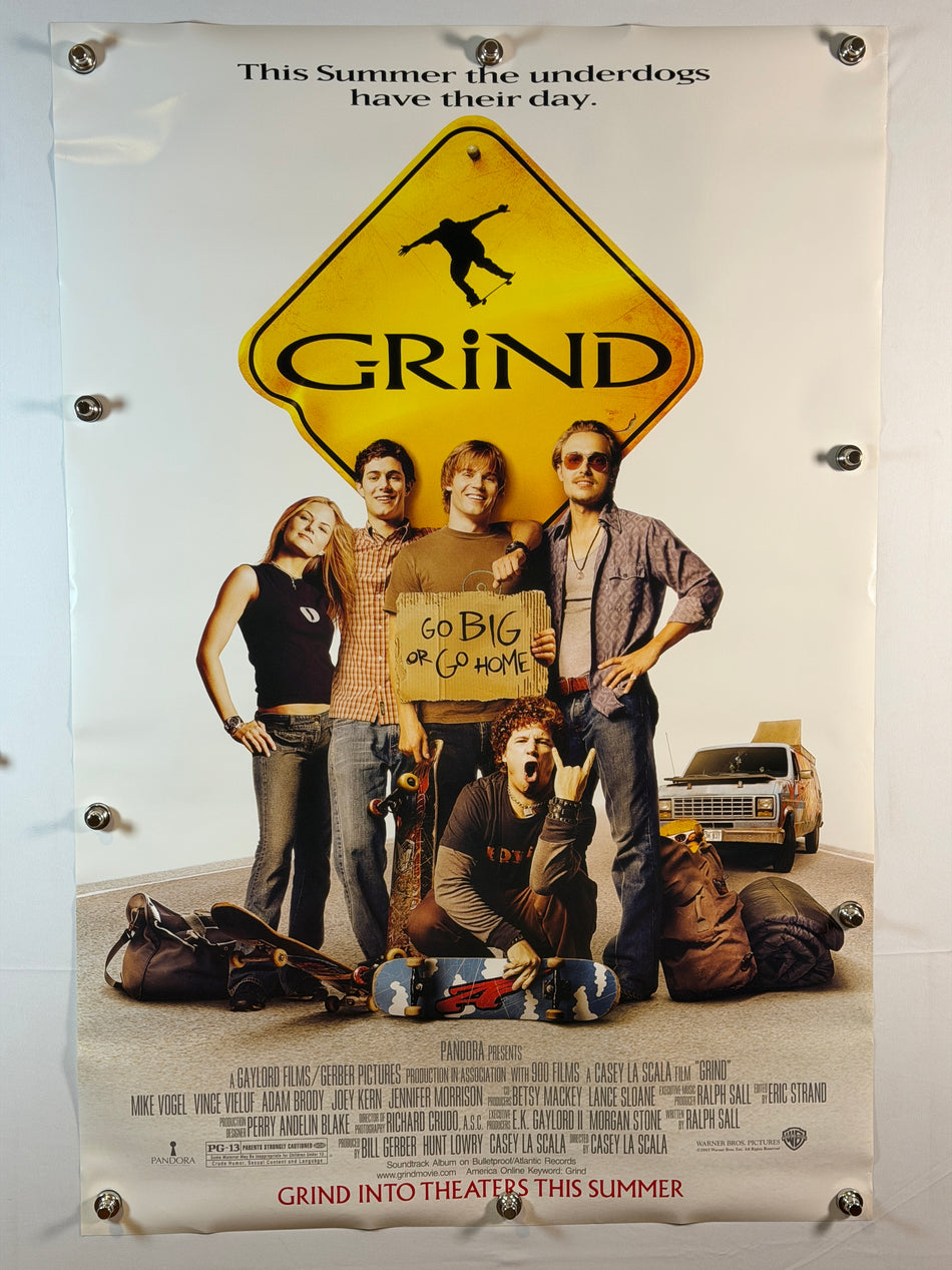 GRIND 2003 Original Movie Poster 27x40 DS Rolled Mike Vogel Adam Brody - Joe's Geek VLT
