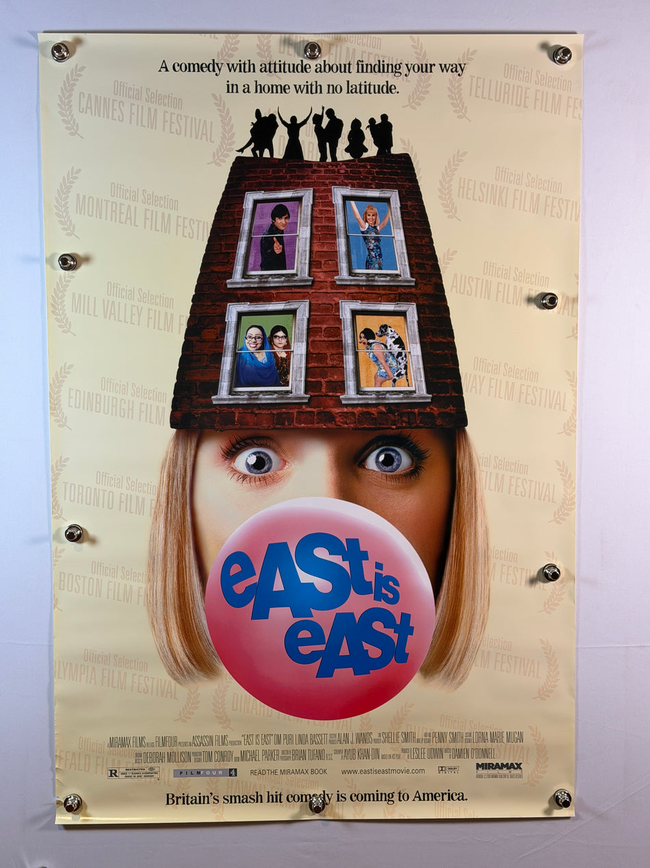EAST IS EAST 1999 Original Movie Poster 27x40 SS Rolled Om Puri - Joe's Geek VLT