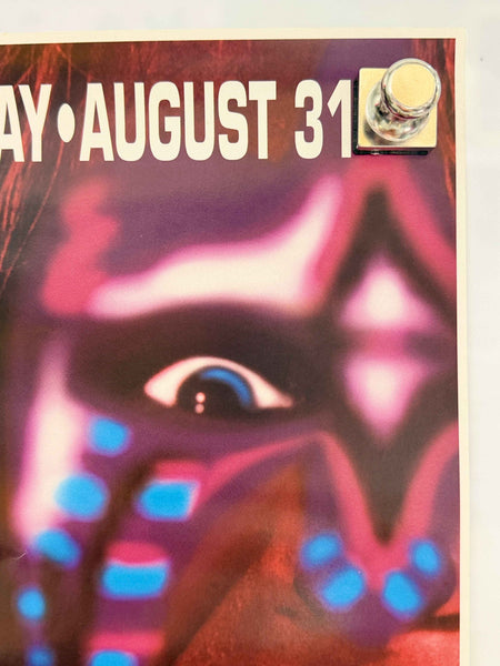 WWF SummerSlam (1992) Wembley PPV Poster 23”x35”Randy Savage Ultimate Warrior