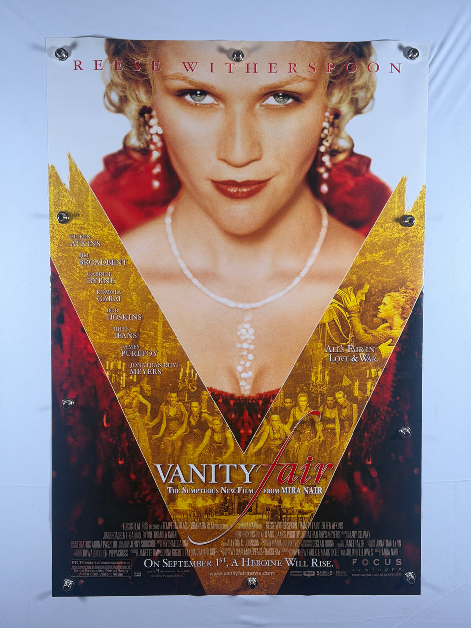 VANITY FAIR 2004 Original Movie Poster 27x40 DS Rolled Reese Witherspoon