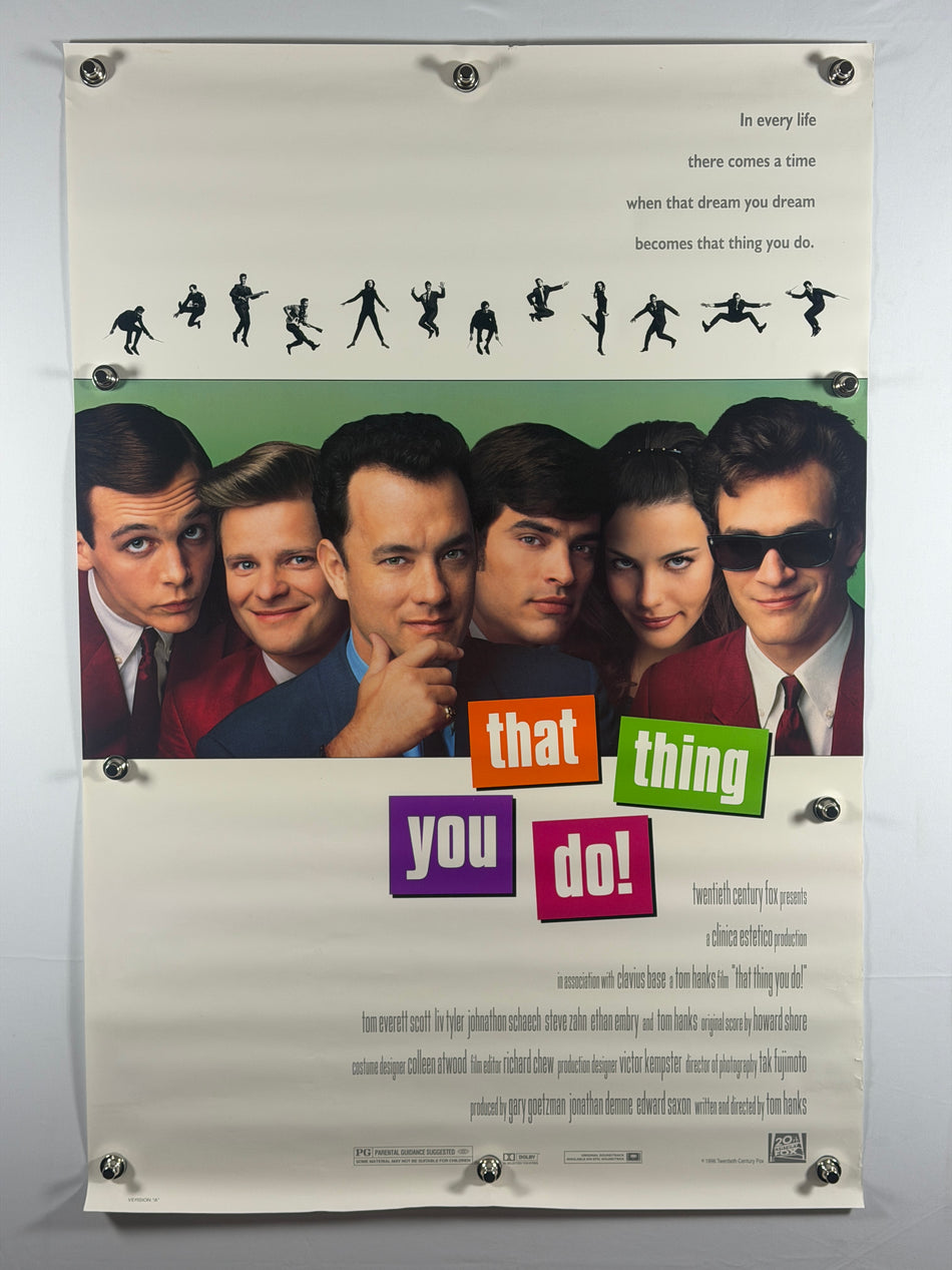 THAT THING YOU DO! 1996 Original Movie Poster 27x40 DS Rolled Version A Tom Hanks - Joe's Geek VLT