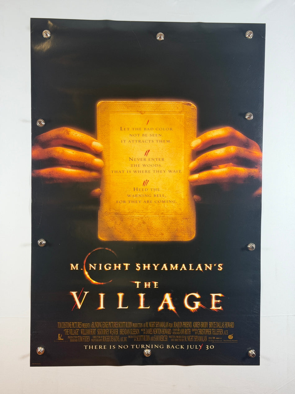 The Village 2004 Original Movie Poster 27x40 DS Rolled Advance M. Night Shyamalan