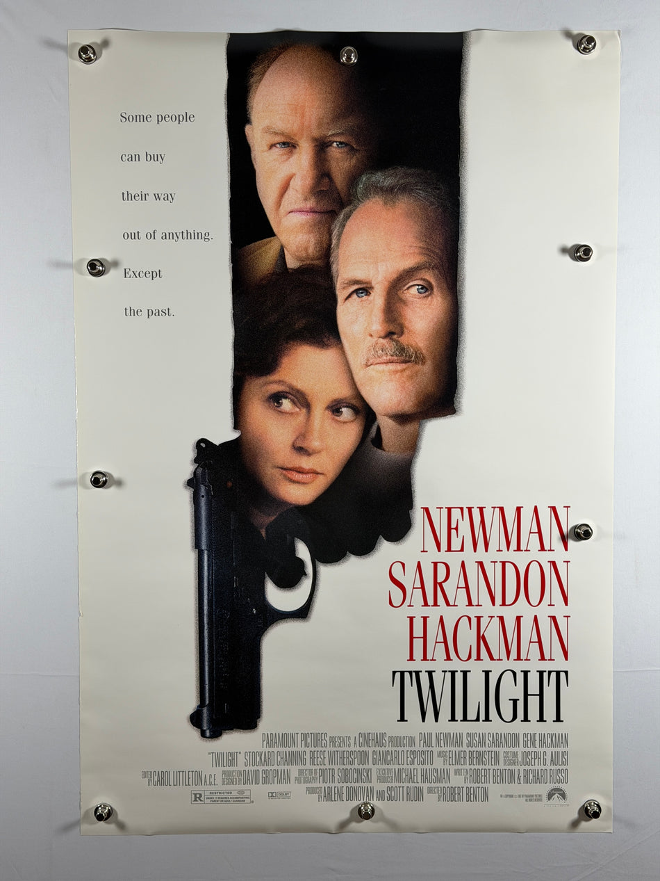 Twilight 1998 Original Movie Poster 27x40 DS Rolled Paul Newman Susan Sarandon Gene Hackman