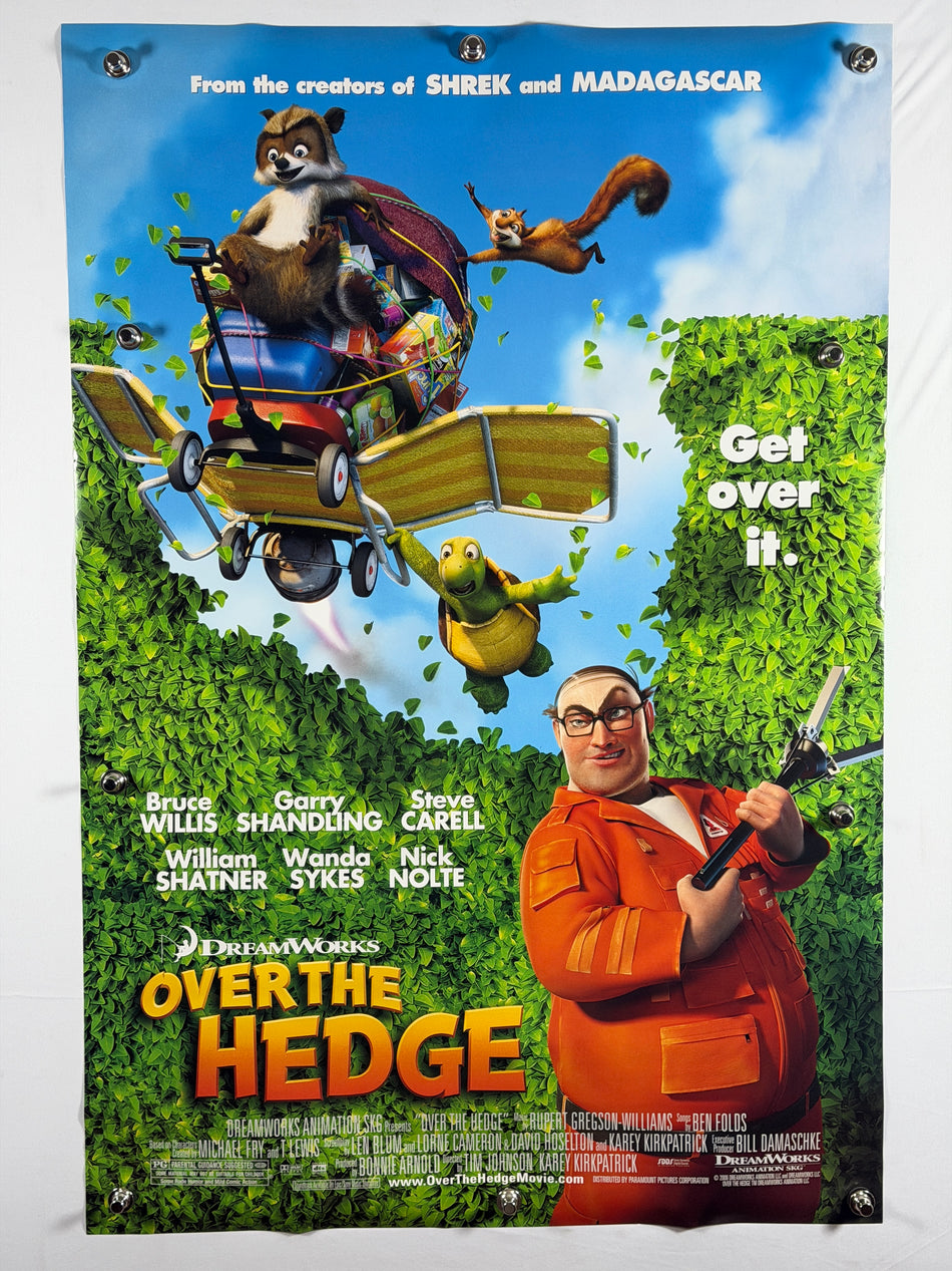 Over the Hedge 2006 Original Movie Poster 27x40 DS Rolled “Get Over It” DreamWorks - Joe's Geek VLT