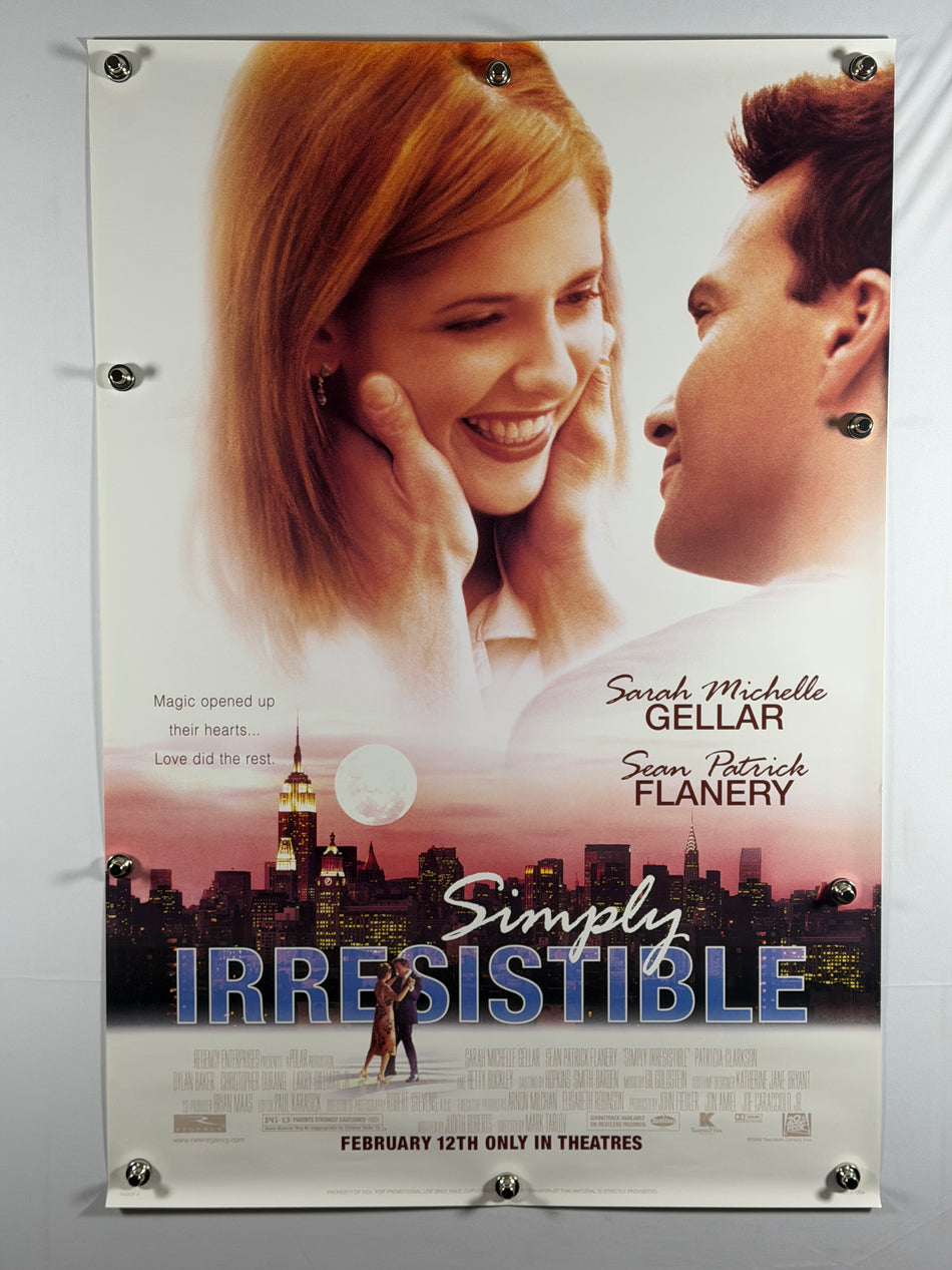 Simply Irresistible 1999 Original Movie Poster 27x40 Rolled Sarah Michelle Gellar Sean Patrick Flanery - Joe's Geek VLT