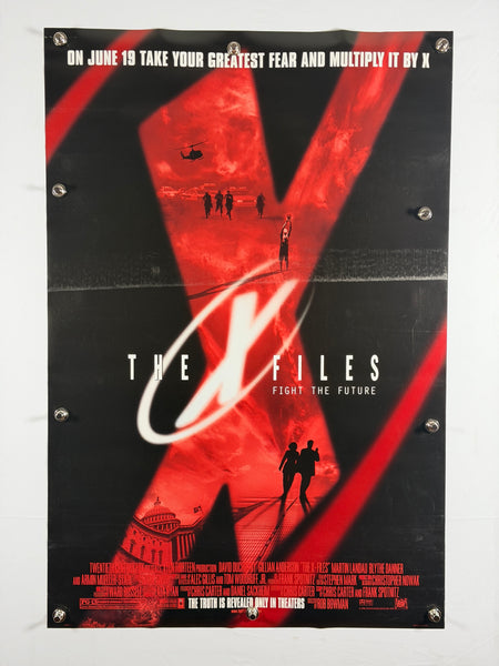 The X-Files: Fight the Future 1998 Original Movie Poster 27x40 DS Rolled Advance Teaser - Joe's Geek VLT