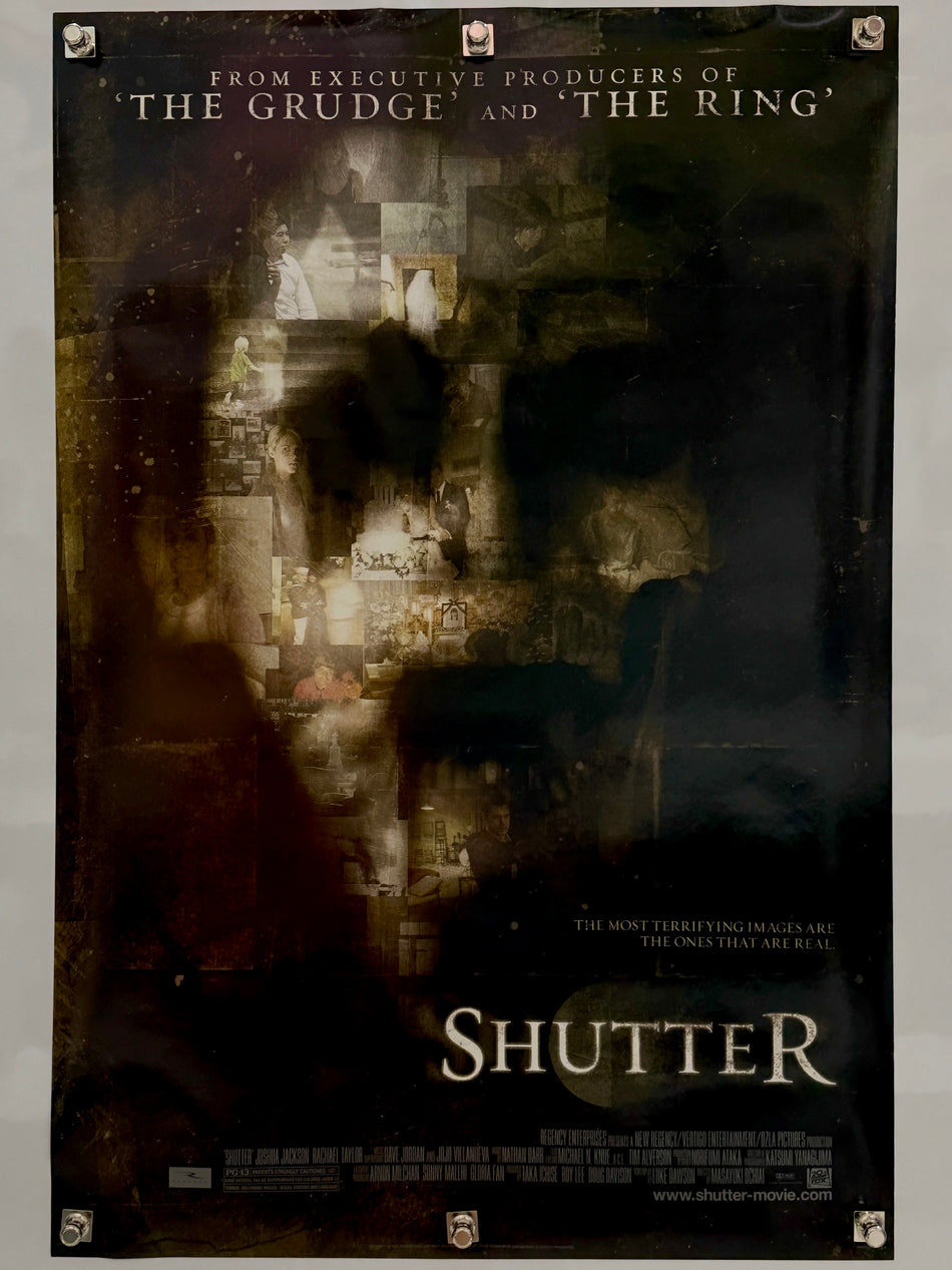 SHUTTER (2008) Original Movie Poster DS 27x40 Joshua Jackson Rachael Taylor