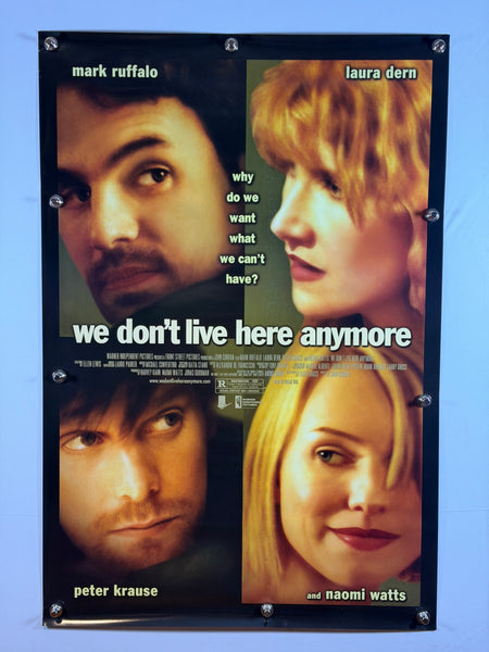 We Don’t Live Here Anymore 2004 Original Movie Poster 27x40 DS Rolled Mark Ruffalo Laura Dern - Joe's Geek VLT