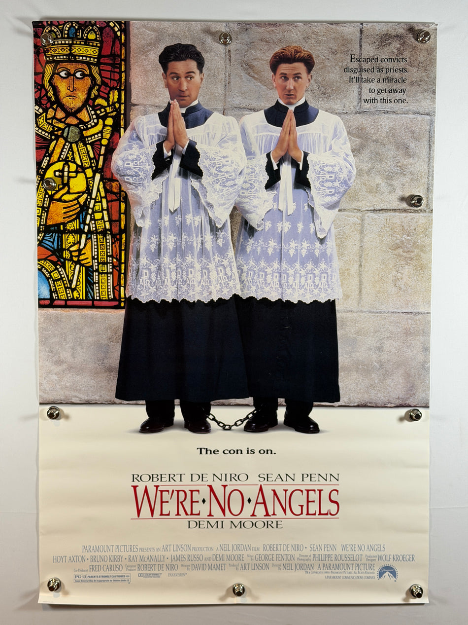 We’re No Angels 1989 Original Movie Poster 27x40 SS Rolled Robert De Niro Sean Penn